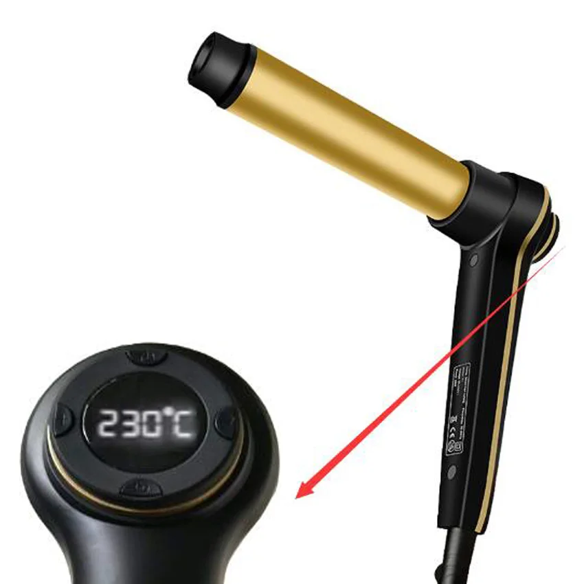100-240V V1 LCD Smart Hair Curler Digital Hair Styling Tools Pro Electric T Shape Beauty Hair Curling Curler Iron Styling Tools 100-240V V1 LCD Smart Hair Curler Digital Hair Styling Tools Pro Electric T Shape Beauty Hair Curling Curler Iron Styling Tools