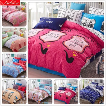 

Duvet Cover 3/4 pcs Bedding Set Adult Kids Child Soft Comfortable Bed Linen Single Twin Queen King Size Bedspreads Quilt Case 2m