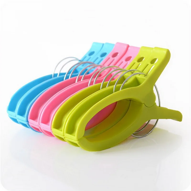 

Plastic Clothes Folder Thick and Large Bag Clips