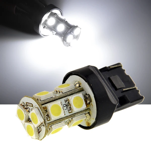 2X 7440 992 T20 13 SMD 5050 белый светодиодный лампы w21w автомобильные сигнала поворота Фары