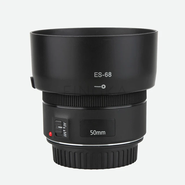 Canon 50mm f1.8 STM with Hood ES-68