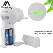 Electric Vacuum Cordless Ear Cleaner Ear Wax Remover Tools Safety Ear Cleaning Device Family Ear Care Reusable Wireless