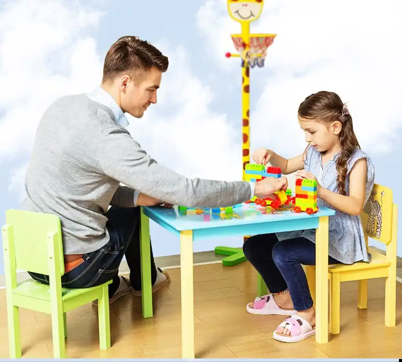 study table with 2 chairs