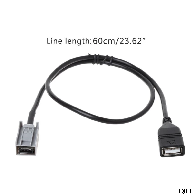 Aux USB аудио кабель адаптер женский порт удлинитель для Honda Civic Jazz CR V May06|Кабели