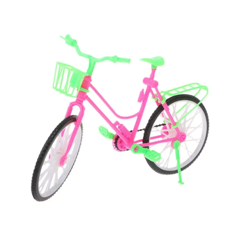 

Handmade Doll Plastic bicycle For Doll Baby Toys Top Quality Kid's play house toys Doll accessories Best Gift High Quality