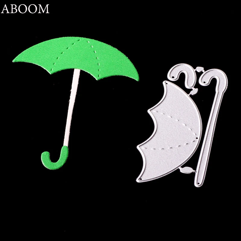 ABOOM зонт ручной работы с узором металлические режущие трафареты для DIY