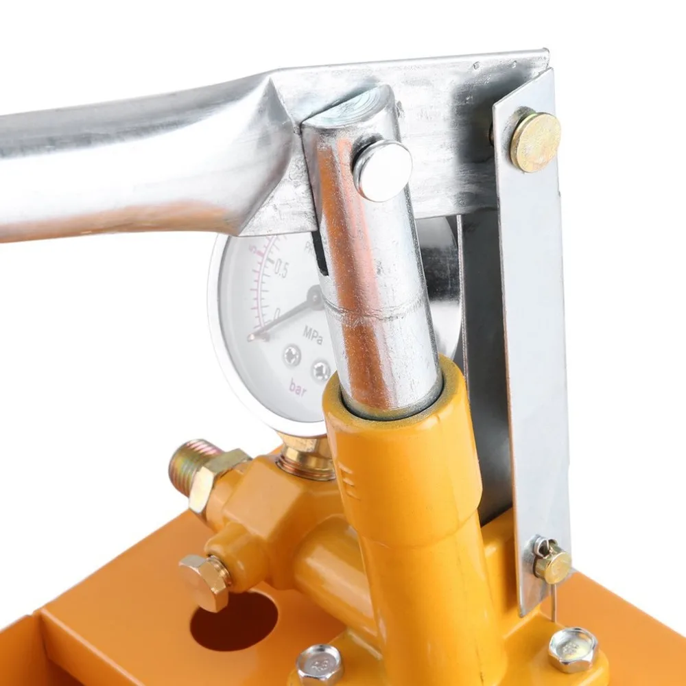 New Water Pipe Line Leakage Tester Pressure Test Pump Plumber Heating System 12L