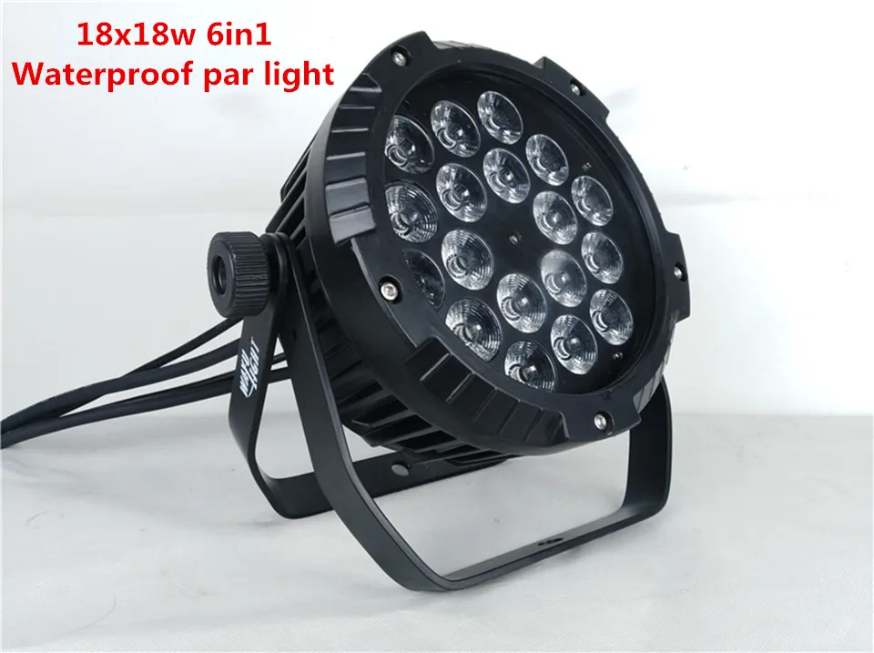 18x18 W 6in1 светодиодный водонепроницаемый прожектор для вечеринок IP65