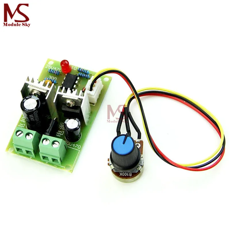 

12V-36V Pulse Width PWM DC Motor Speed Regulator Controller Switch 12V 24V 3A