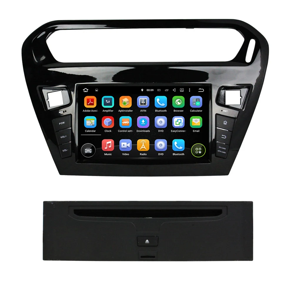 Cheap KLYDE 8" Separate Android 8.1 Car Radio For PEUGEOT PG 301 2013-2016 Stereo DVD Audio Car Multimedia Player Canbus 1