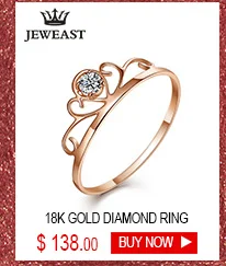18k Pure Gold Rings Noble Diamond 750Solid Female Exquisite Elegant Precious Fine Jewelry Beautiful Women Ring
