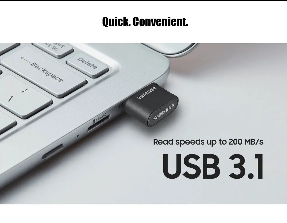 Флеш-накопитель SAMSUNG USB 3,1, флеш-накопитель, маленький флеш-накопитель 32 г/64 г/128 г/256 г, карта памяти, флеш-накопитель, устройство, u-диск, мини-usb ключ