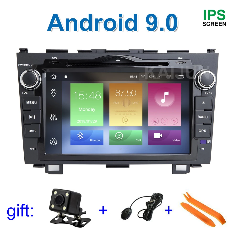 

Octa-core Android 9 Car DVD Stereo Radio GPS for Honda CRV CR V 2006 - 2011