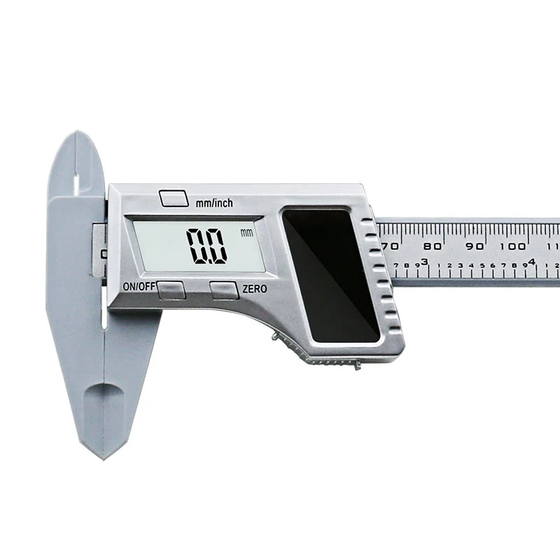 

0-150MM Digital Vernier Caliper Carbon Fiber Caliper Power By Solar Energy