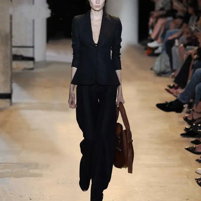 skinny leg pant suit
