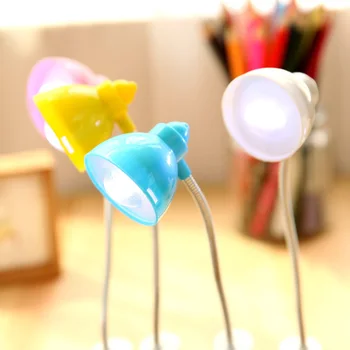 

Soft Lighting Effect Reading Lamps Mini Portable Cute LED Book Light Flexible Adjustable Clip-on Night Light New Arrival
