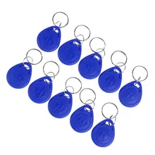 10 шт. em4305 Копировать перезаписываемый дубликат RFID тег проксимити-идентификатор, Токен брелки для ключей кольцо 125 кГц доступ к картам