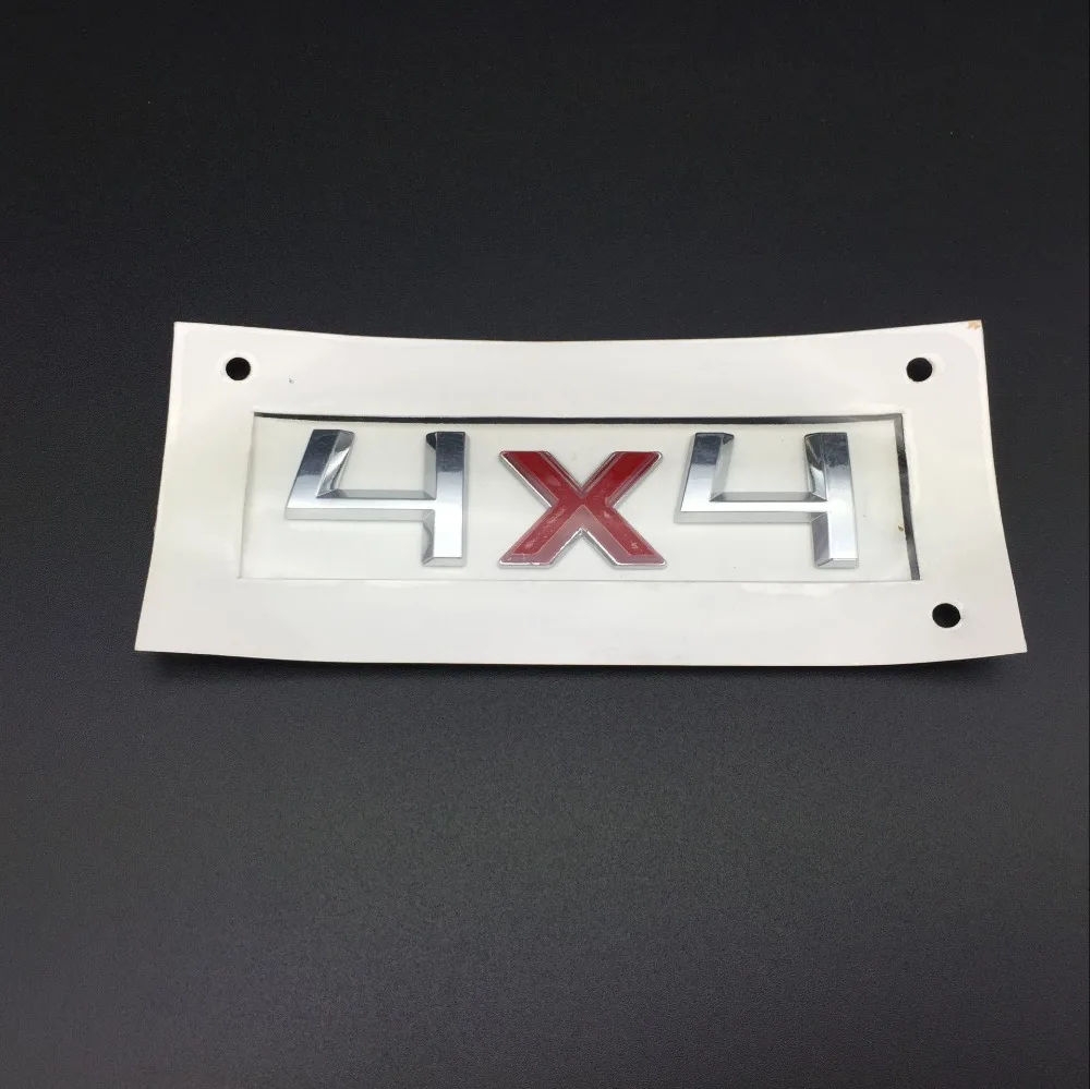 

for Skoda Yeti Red 4x4 Rear Trunk Boot Lid Letter Sticker Alphabet Decal Character Emblem 5LD 853 687 H