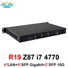 Partaker R19 1U Firewall Network Serve Network Security with intel Core LGA1150 i7 4770 8GB Ram 128GB SSD 2