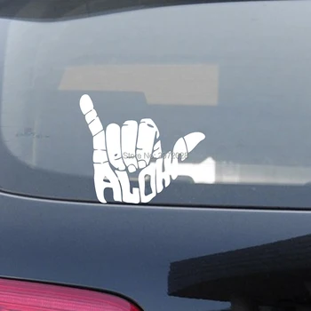 

Car Styling Shaka Sign Surfers Greeting Gesture Six Auto Decal Car Sticker Bumper Body Motorcycle Creative Pattern Vinyl