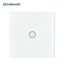 Настенный светильник Zemismart Zigbee UK, один комплект, совместимый с tuya Zigbee Hub, не требуется нейтральный провод