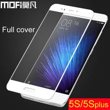 Xiao Mi 5S стекло Mofi 64 ГБ Сяо Mi 5S плюс защита экрана полное покрытие Сяо Mi 5 s фильма протектор Xiaomi Mi 5S плюс стекло
