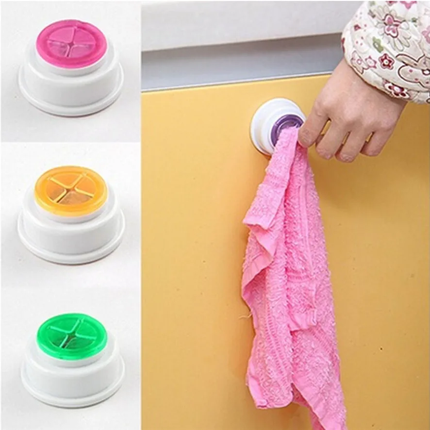 

Zero 2017 Hot 2pcs Bathroom Storage HO Wash Cloth Towel Clip Kitchen Towel Accessories Dropshipping B7811