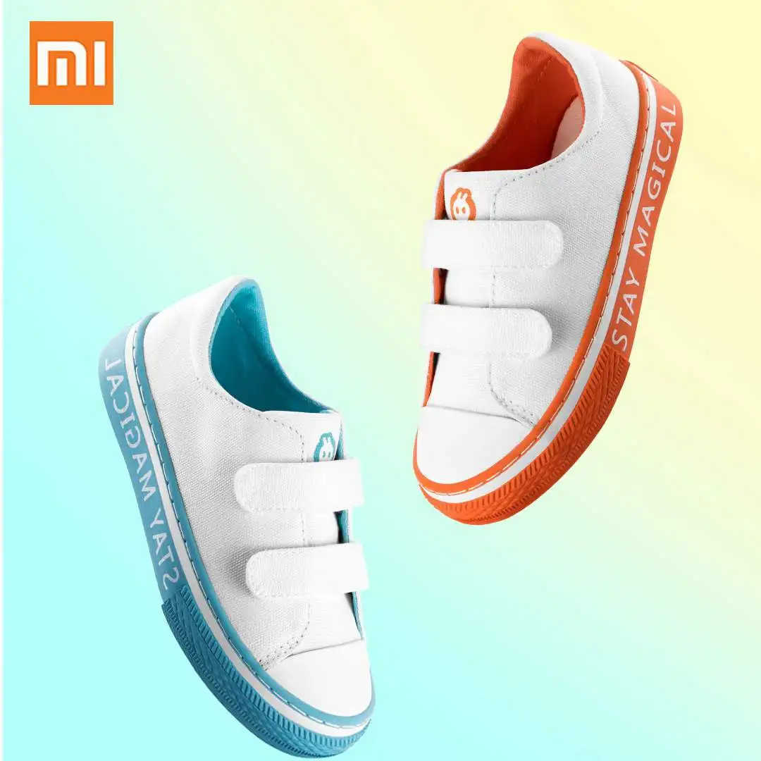 Xiaomi Four seasons/Детская Удобная парусиновая обувь удобная мягкая прогулочная