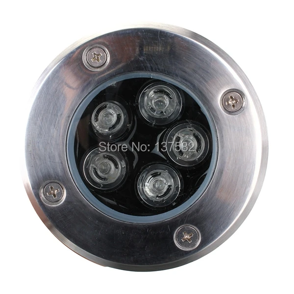 5 w led 지 하 빛, led 매장 된 빛 5*1 w dc12v 또는 110 v-240 v ip67 야외 램프
