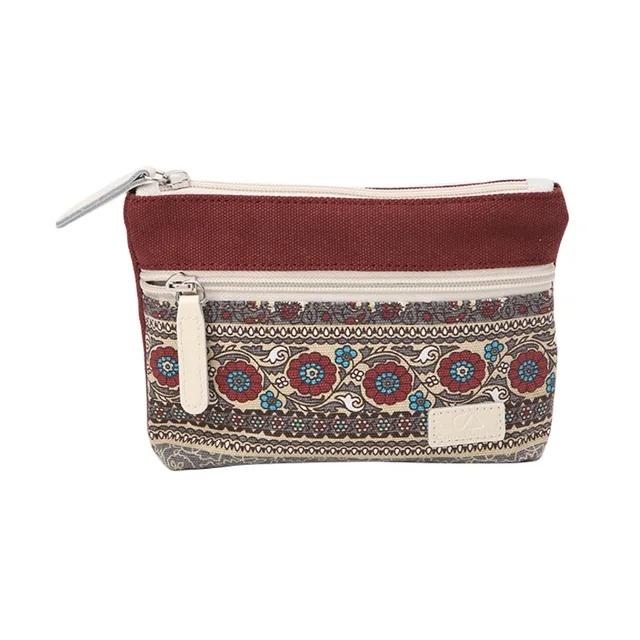 canvas change purse