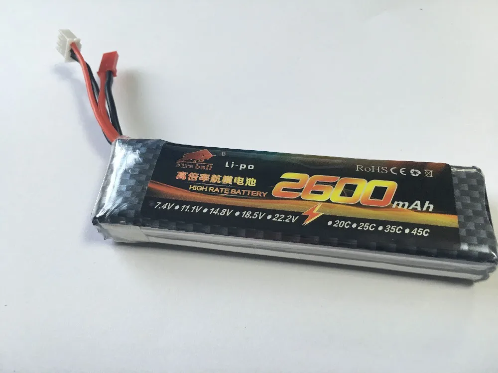 

Walkera 2600mAh 2200mah 7.4V 8C Li-Po Battery for DEVO 7E Transmitter Li-poly RC Battery Free Shipping