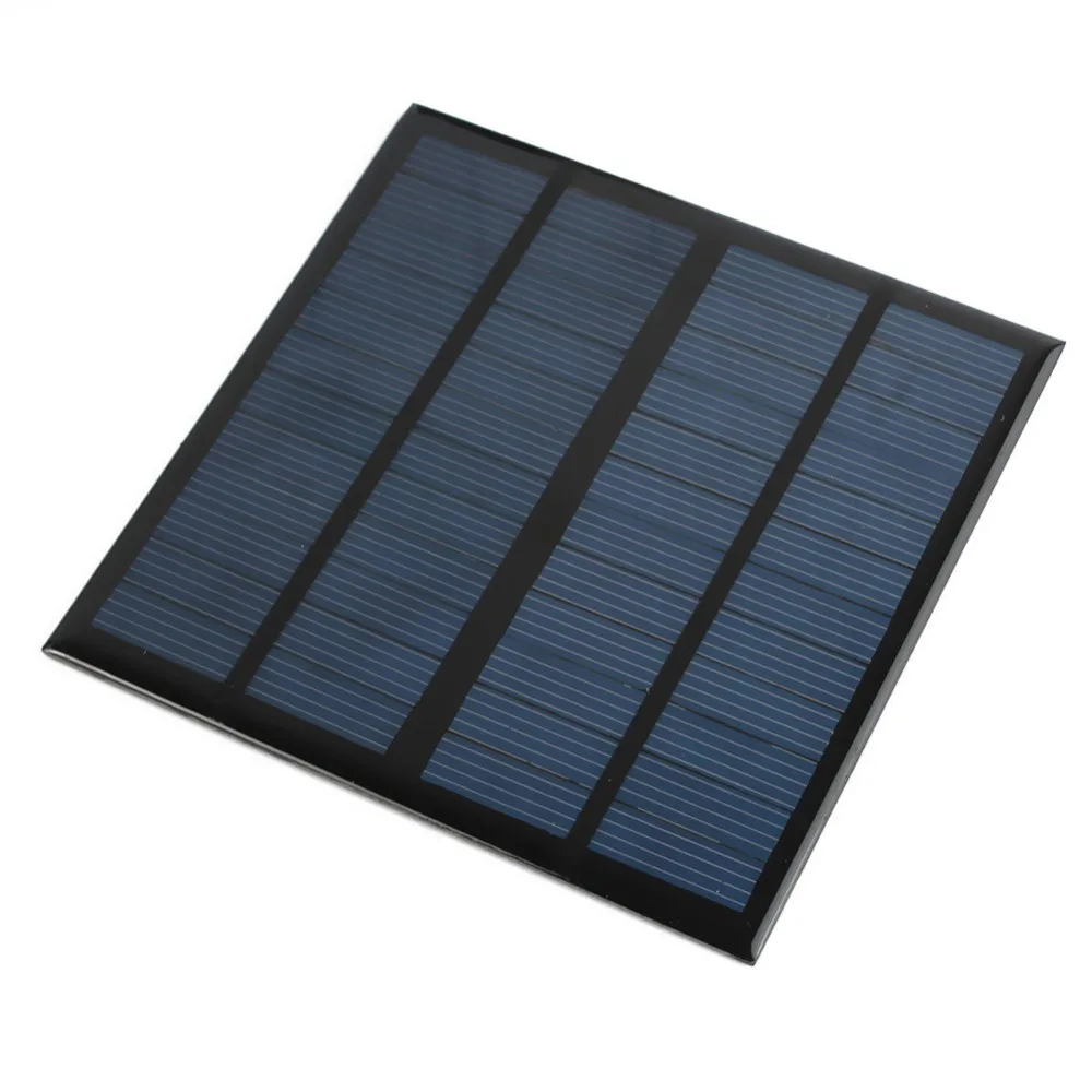 12V 3W 250mA DIY Mini Power Solar Panel Charger Battery Small Cell Module System 