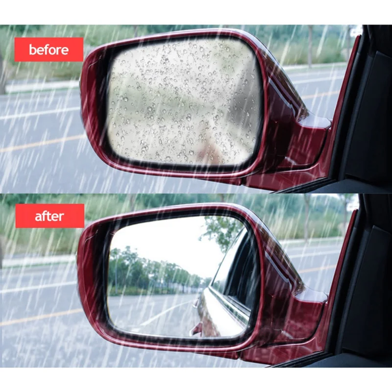 Эффективный автомобиль лобовое стекло анти-запотевание агент зеркало заднего вида дождестойкий Наводнение пленка окно интерьер водоотталкивающий