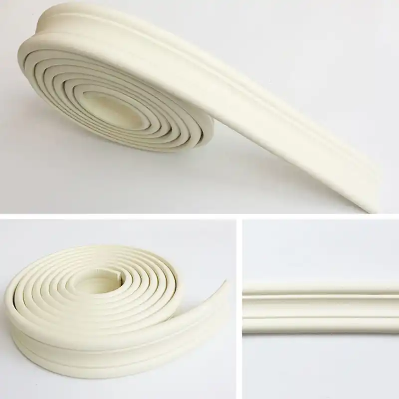 3d Baseboard Pe Foam Anti Impact Waist Line Wall Sticker Frame