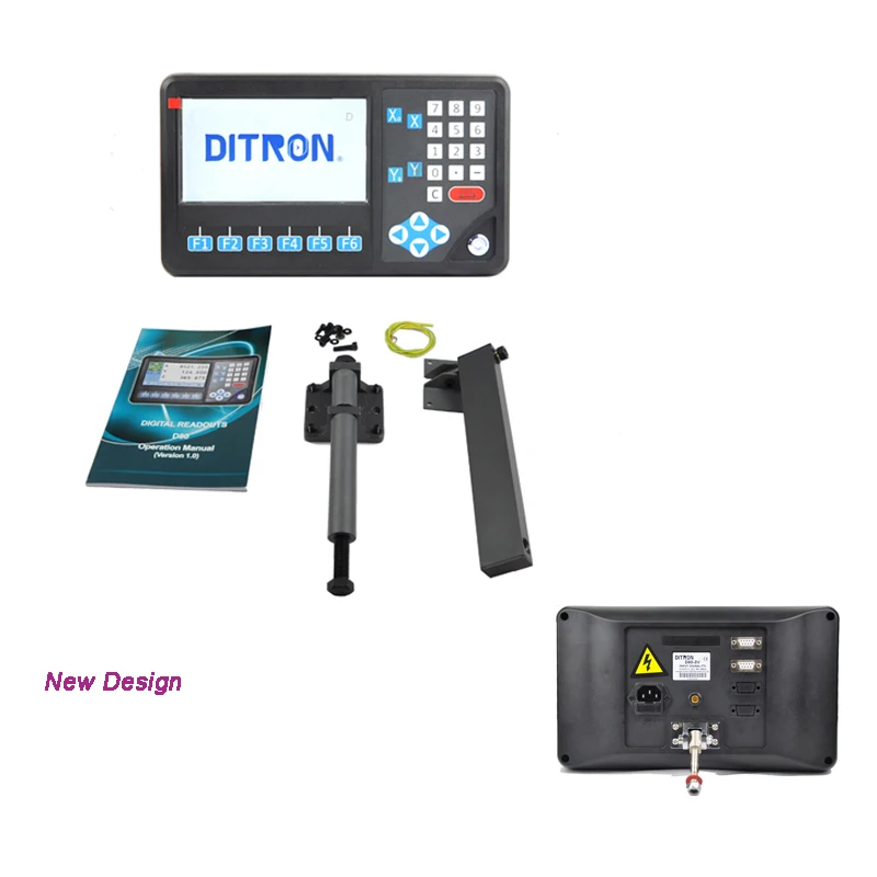 

5 Axis LCD TTL Digital Readout with Light touch bottons