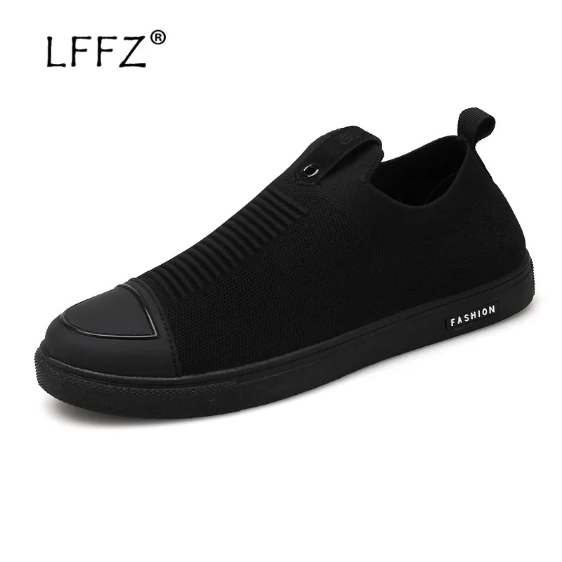 LFFZ 2019 весенние кроссовки новые модные мужские вулканизированные туфли слипоны