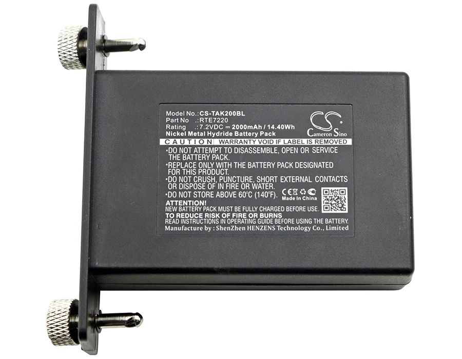 Cameron Sino 2000mAh аккумулятор 491001057 для Schwing Betonpumpe AK2 RTE7220 Teletec передатчик FW24 FW43 |