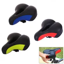 Reflective Hollow Bicycle Saddle PVC Fabric Soft MTB Cycling Road Mountain Bikes Seat Bicycle Accessories multi functional bicycle seat saddle for road fixed gear bikes black red