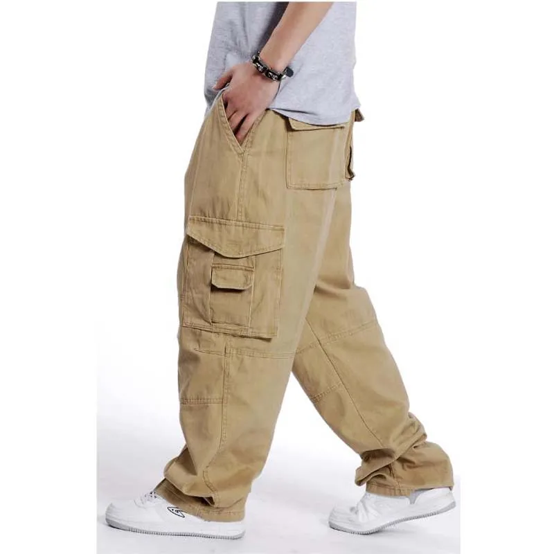 Man Cargo Pants Fat Male 