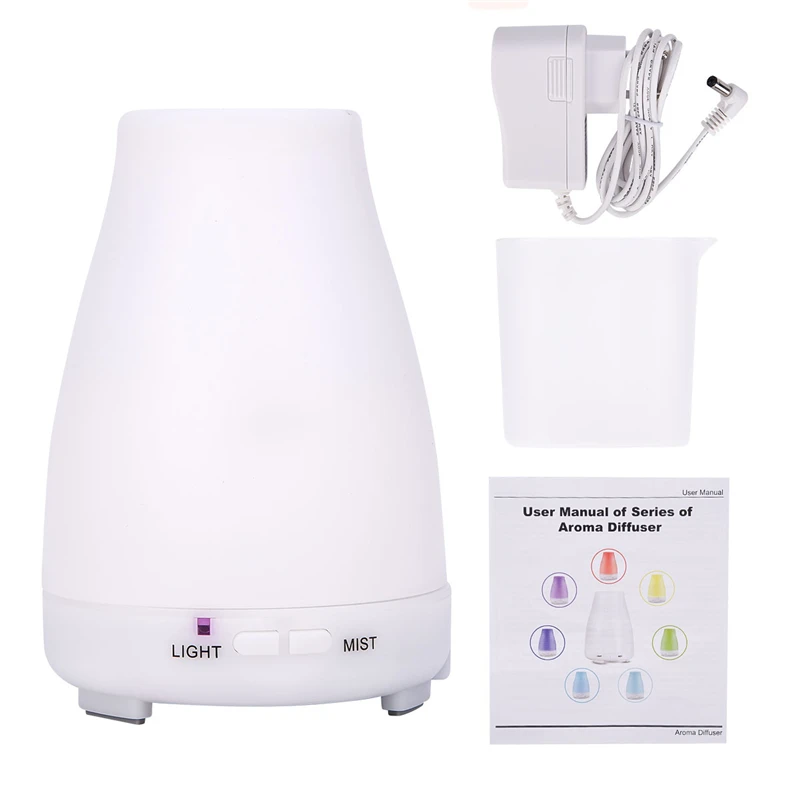

Electric Premium Air Ultrasonic Aromatherapy Portable Essential Cool Mist Oil Diffuser&Humidifier with 7 LED Lights Colors
