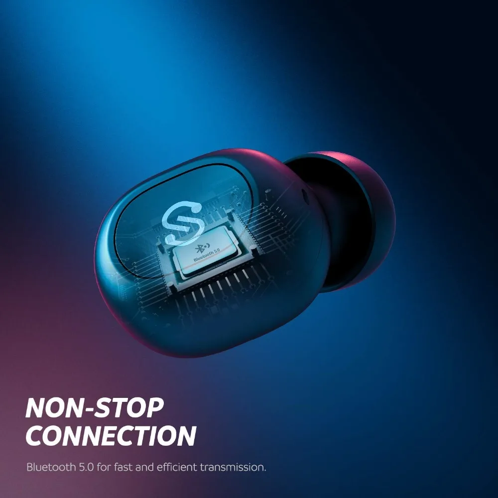 SoundPEATS TWS Bluetooth наушники Bluetooth беспроводные наушники-вкладыши стерео бинауральные звонки гарнитура с микрофоном Truefree Plus