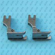 Hinged Right Raising Presser Foot With Guide for Top-Stitch #12463H 3/8 (2PCS)