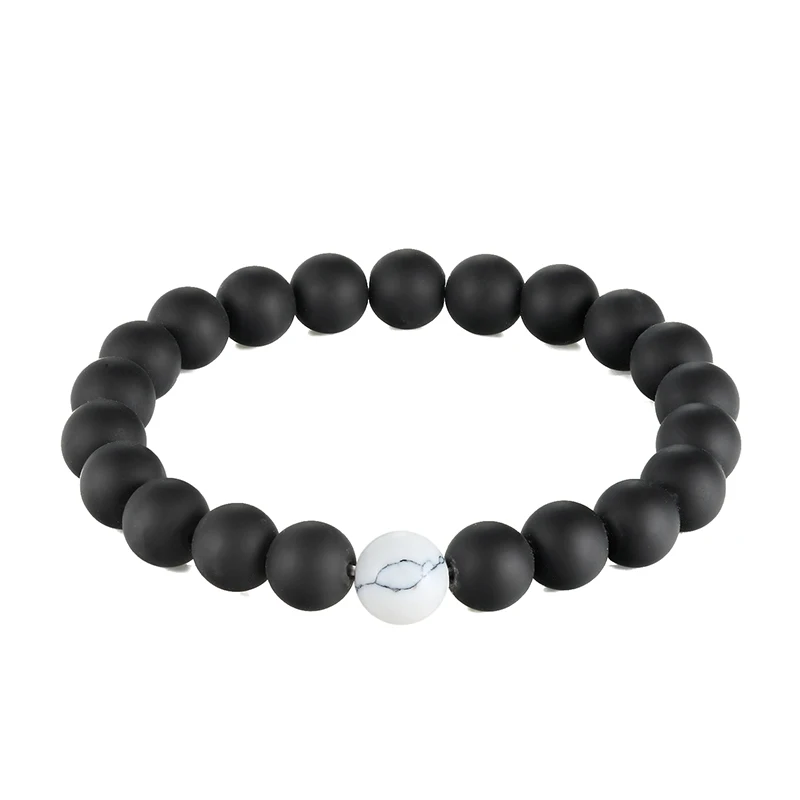 

JAAFAR 2017 Red iron ore new fashion jewelry pearl pearl bracelet man natural stone man bracelet gift AS221