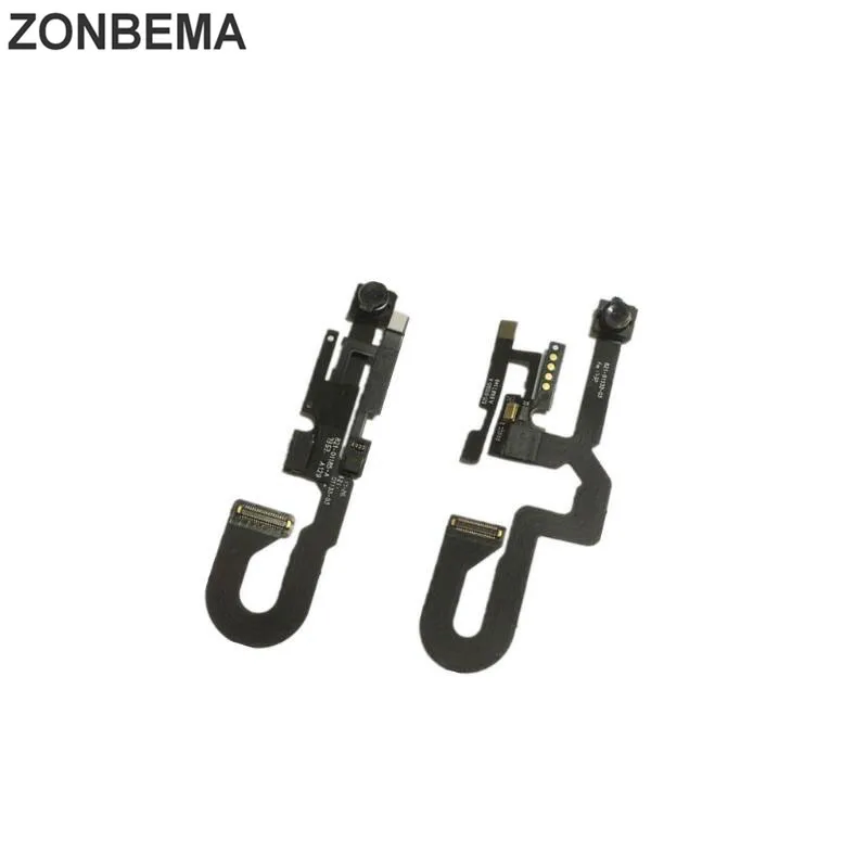 

ZONBEMA Small Front Camera for iPhone 8 8 Plus 4.7" 5.5" Light Proximity Sensor Flex Cable Facing Module Replacement Parts