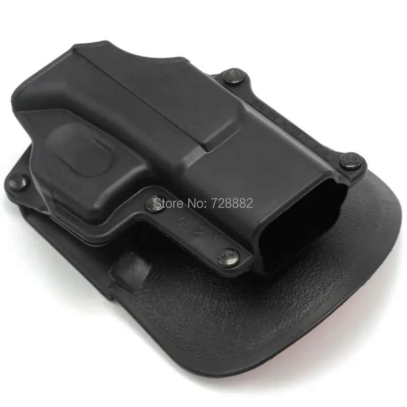 Тактическая правая петля ремня лопастная платформа кобура пистолета для Glock 17 19 22