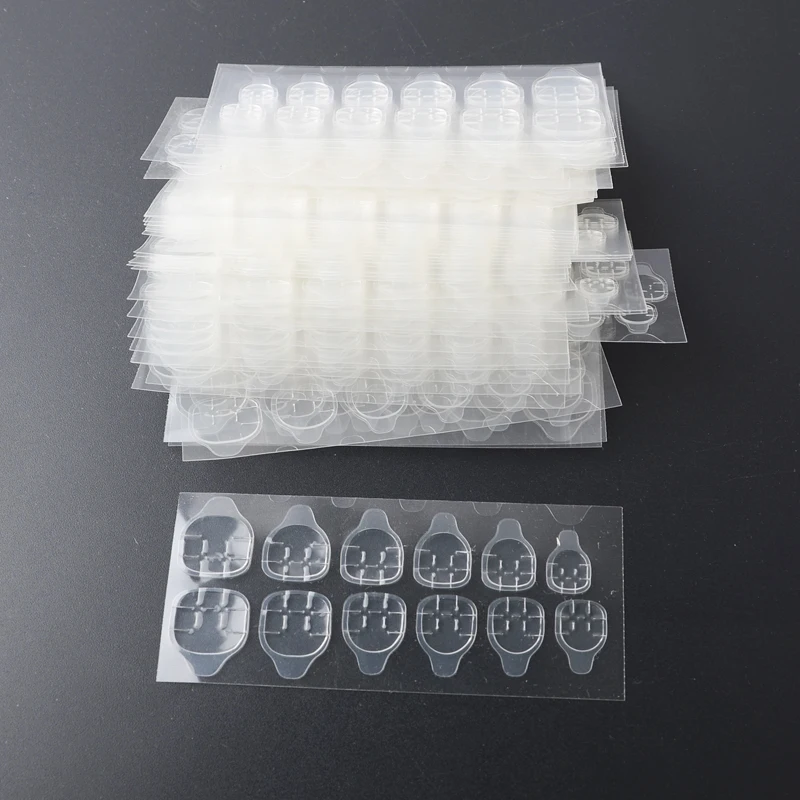 

100pcs/lot Breathable Sticker Nail Glue Double-Side Tape Sticker for Nail Glue for Manicure Fake False Nails Art Decoration Tool