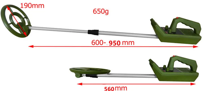 Metal Detector underground detector de metal detectors metaaldetector altin dedektor Gold Digger Treasure Hunter Finder DIY 7