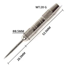 Cuesul 19 г 90% вольфрамовые стальные дротики с диаметром 7 мм