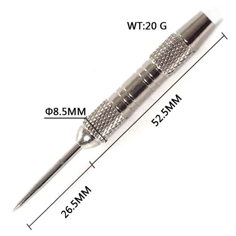 

CUESOUL 19 Gram 90% Tungsten Steel Darts Barrels with Diameters 7mm