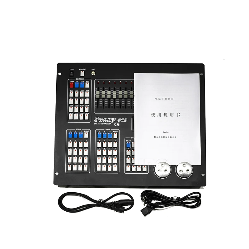 Контроллер DMX512 DMX Sunny512 каналов профессиональное сценическое освещение для тихих